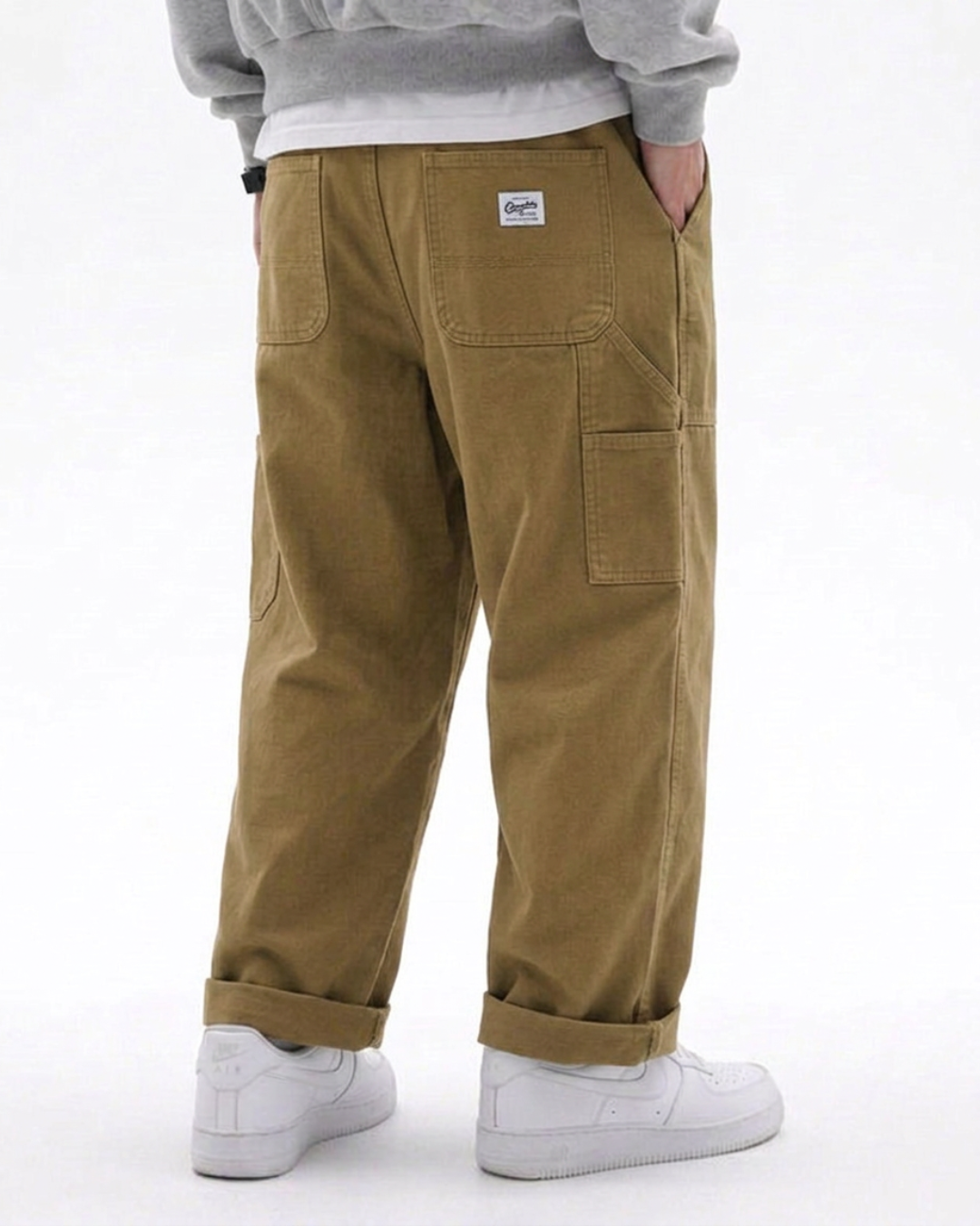 Men's Loose Fit Cargo Trousers