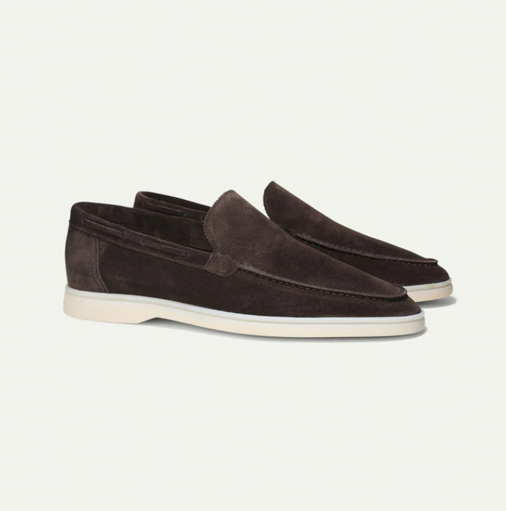 Men's Suede Slip-On Loafers