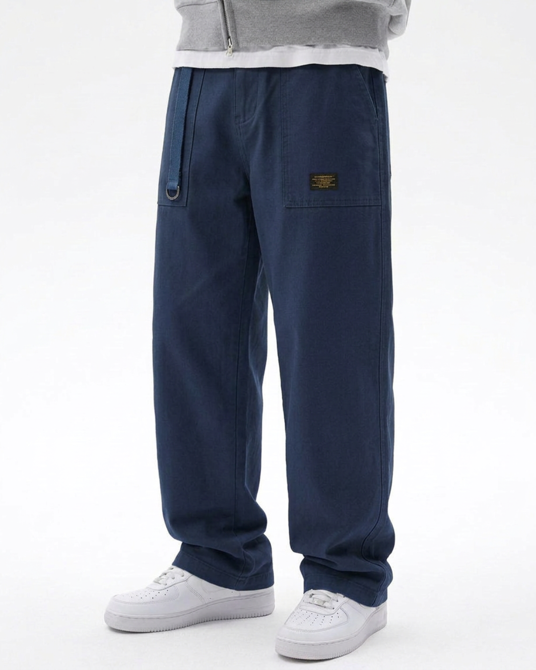 Men's Loose Fit Cargo Trousers