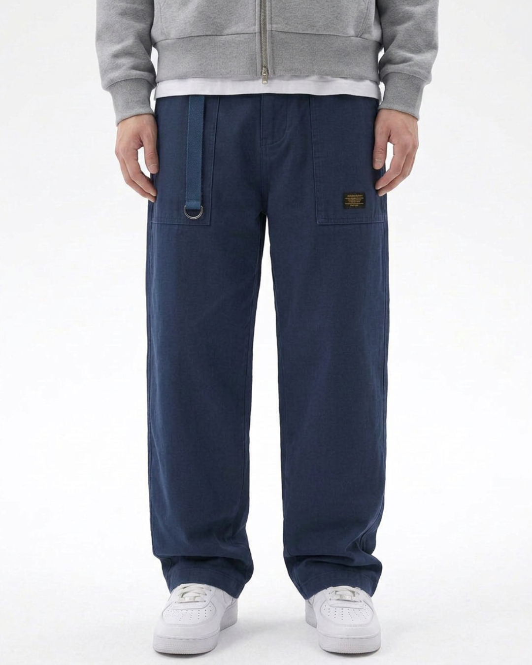 Men's Loose Fit Cargo Trousers