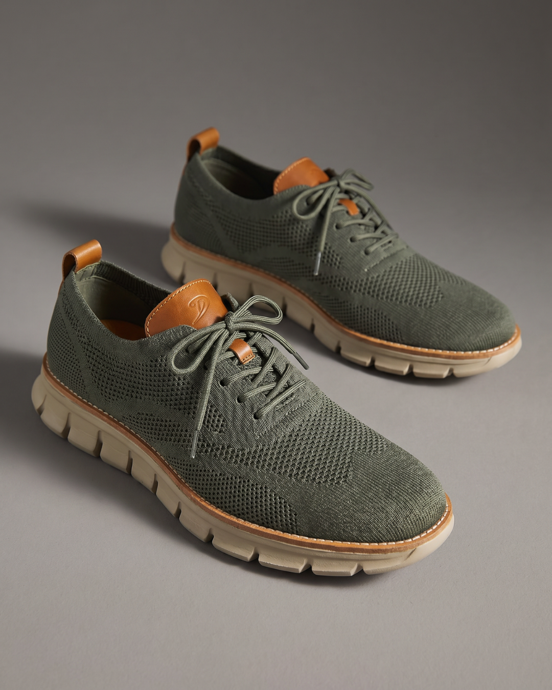 Men's Breathable Knit Trainers
