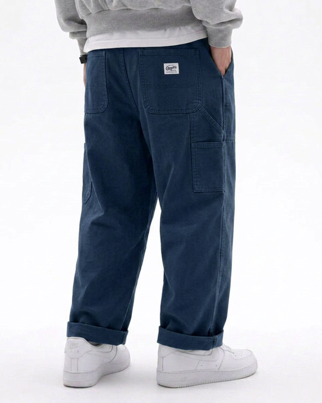 Men's Loose Fit Cargo Trousers