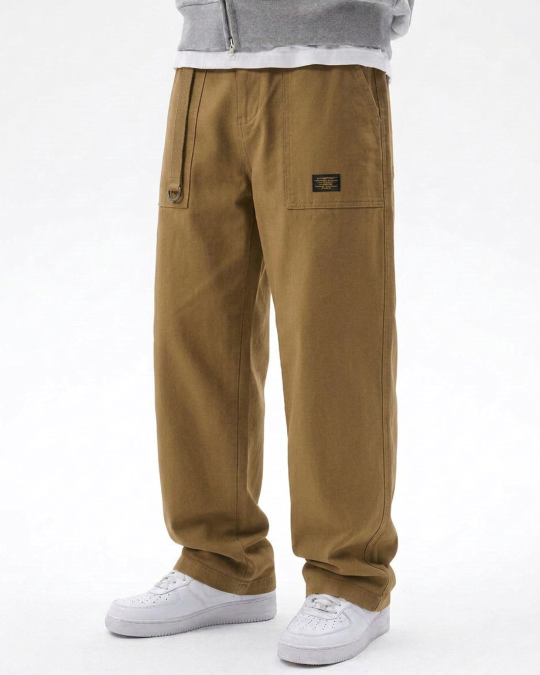 Men's Loose Fit Cargo Trousers