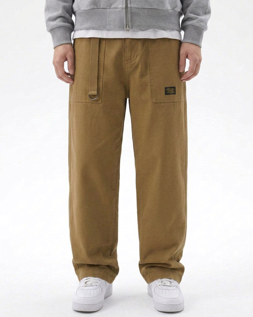 Men's Loose Fit Cargo Trousers
