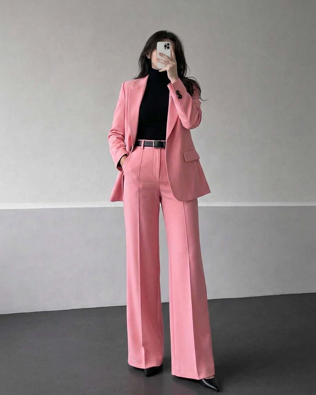 Women's Tailored Trouser Suit Set