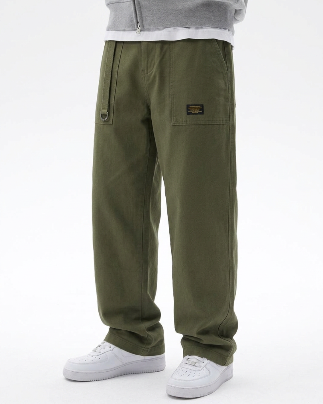 Men's Loose Fit Cargo Trousers