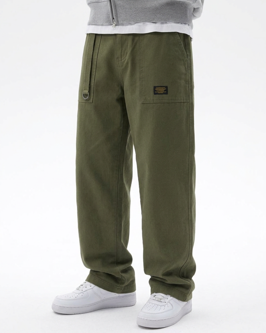Men's Loose Fit Cargo Trousers