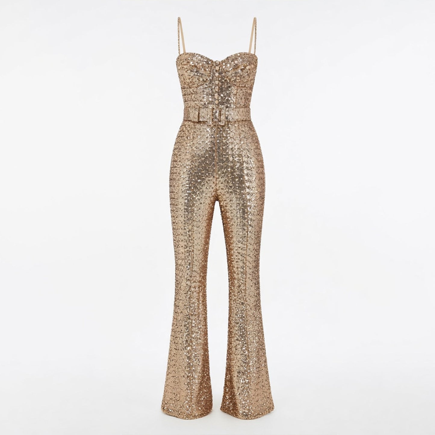 Veloire | Women’s Jumpsuit Belted Waist