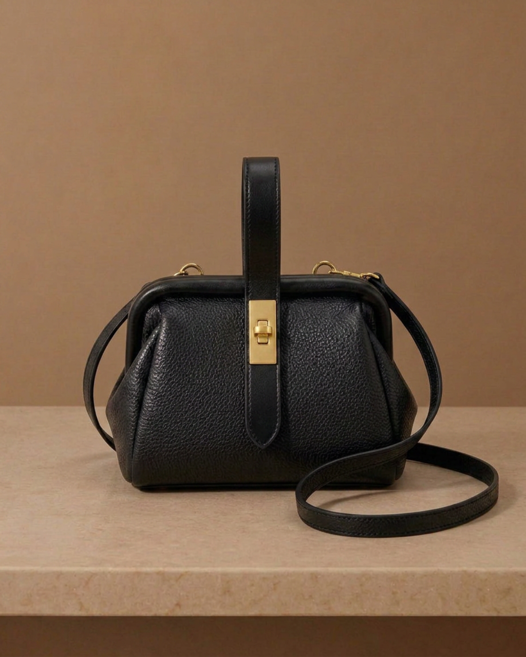 Women's Structured Mini Top Handle Bag