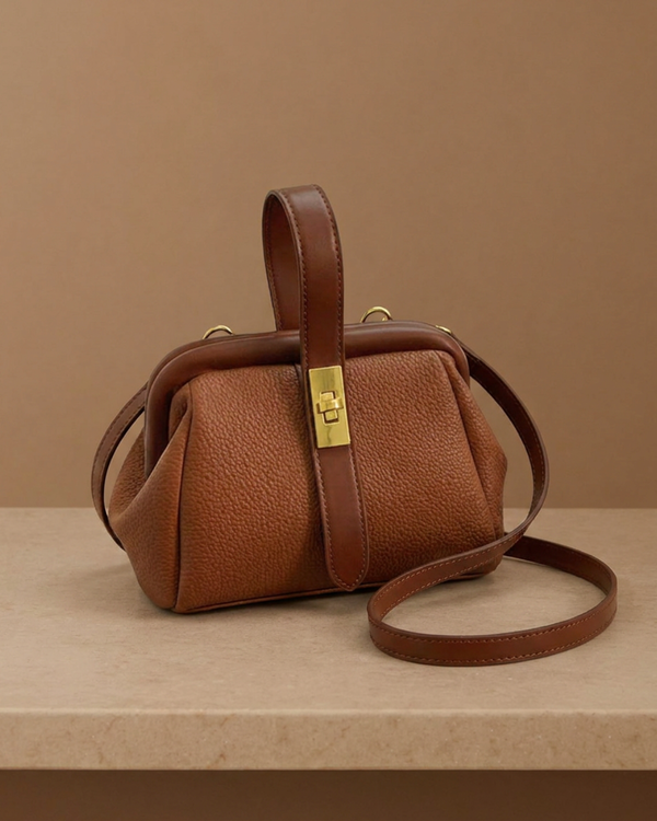 Women's Structured Mini Top Handle Bag