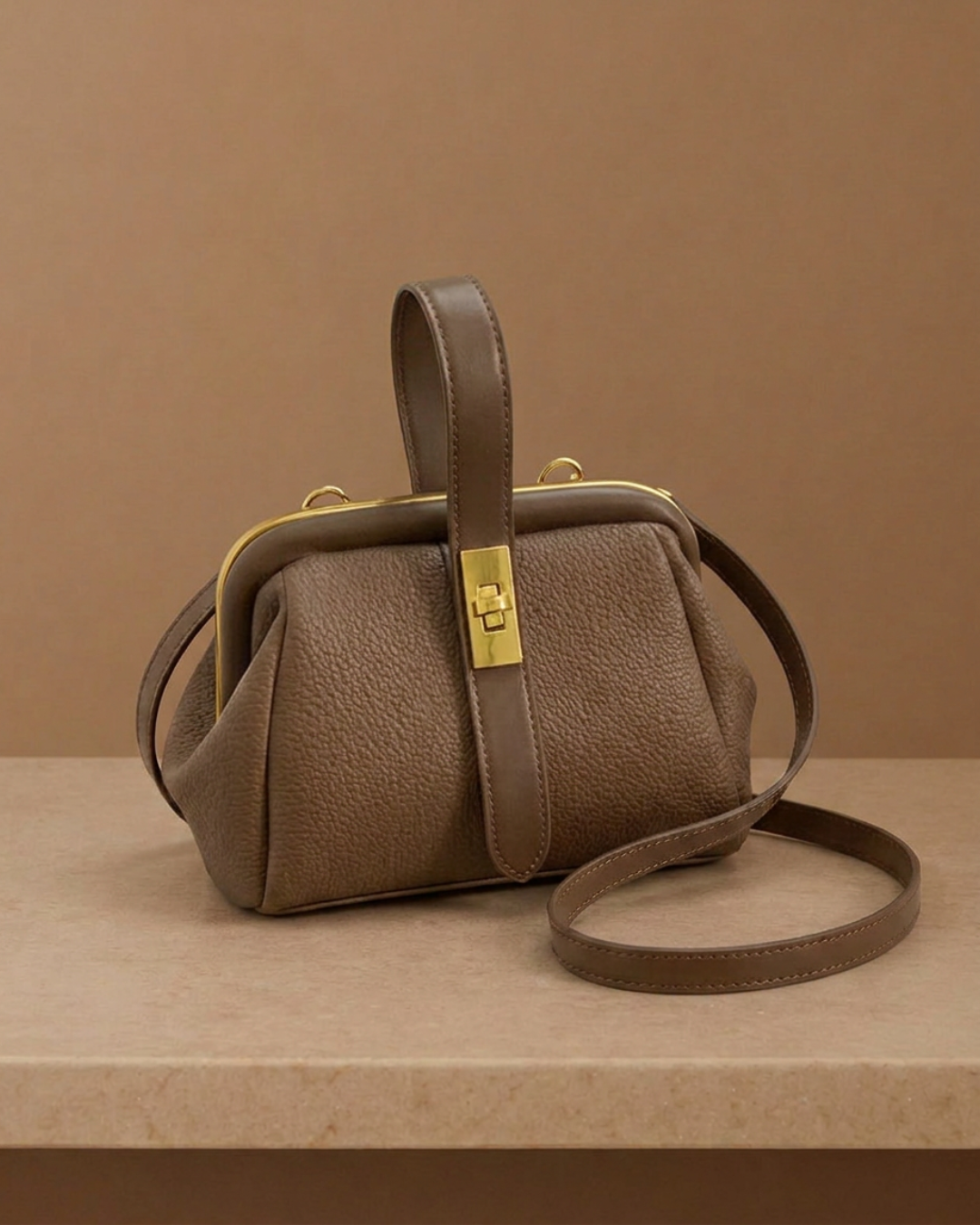 Women's Structured Mini Top Handle Bag
