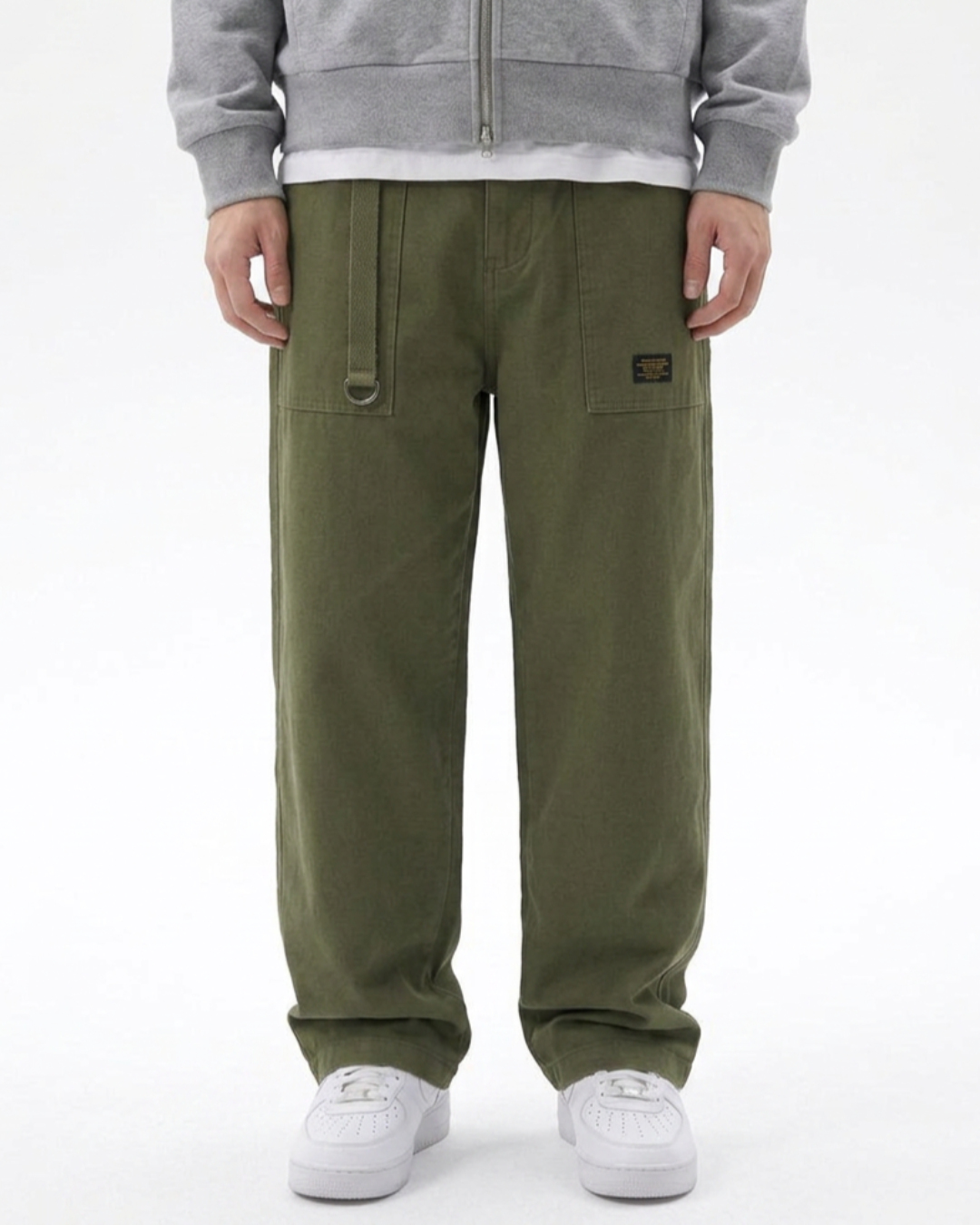 Men's Loose Fit Cargo Trousers
