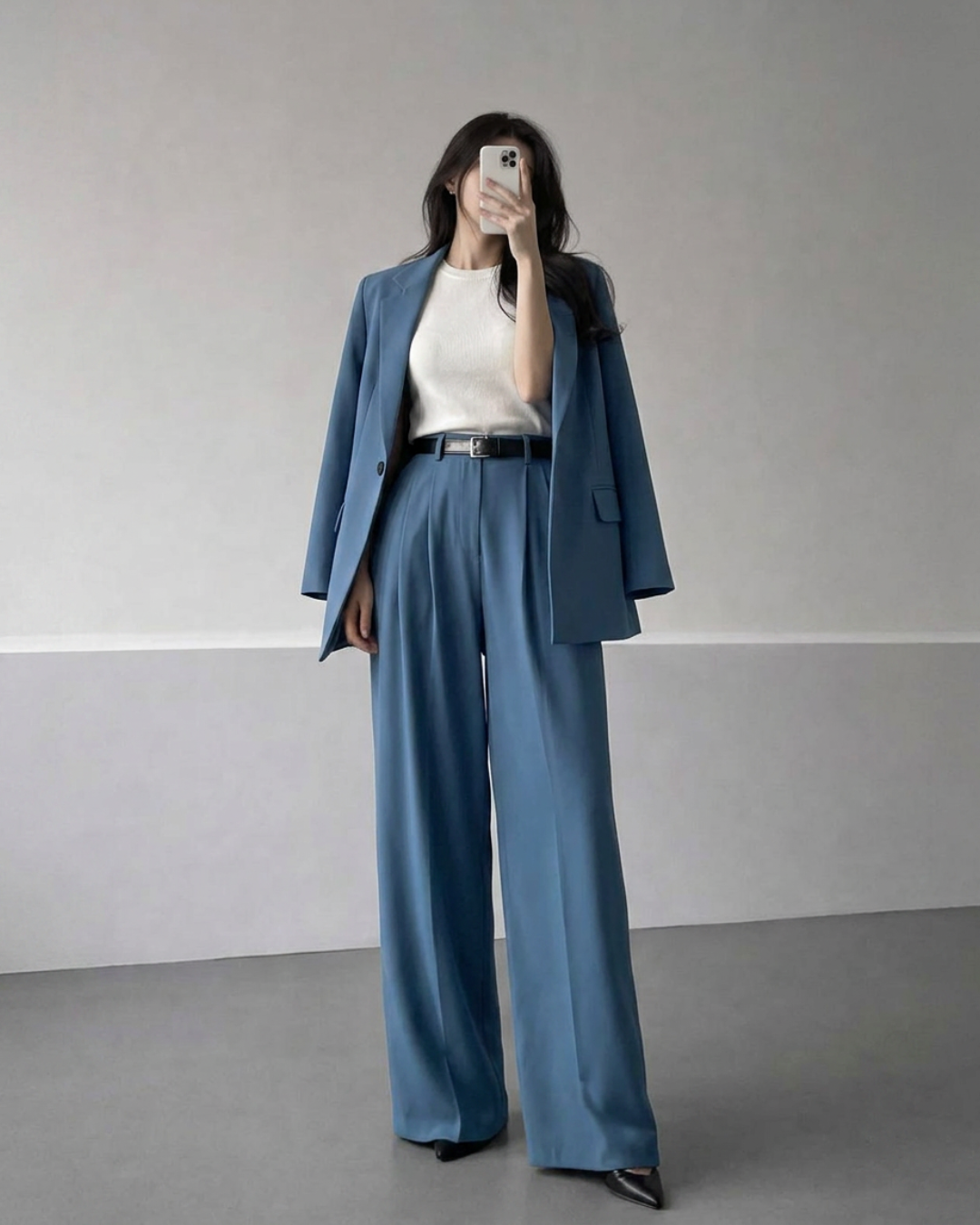 Women's Tailored Trouser Suit Set