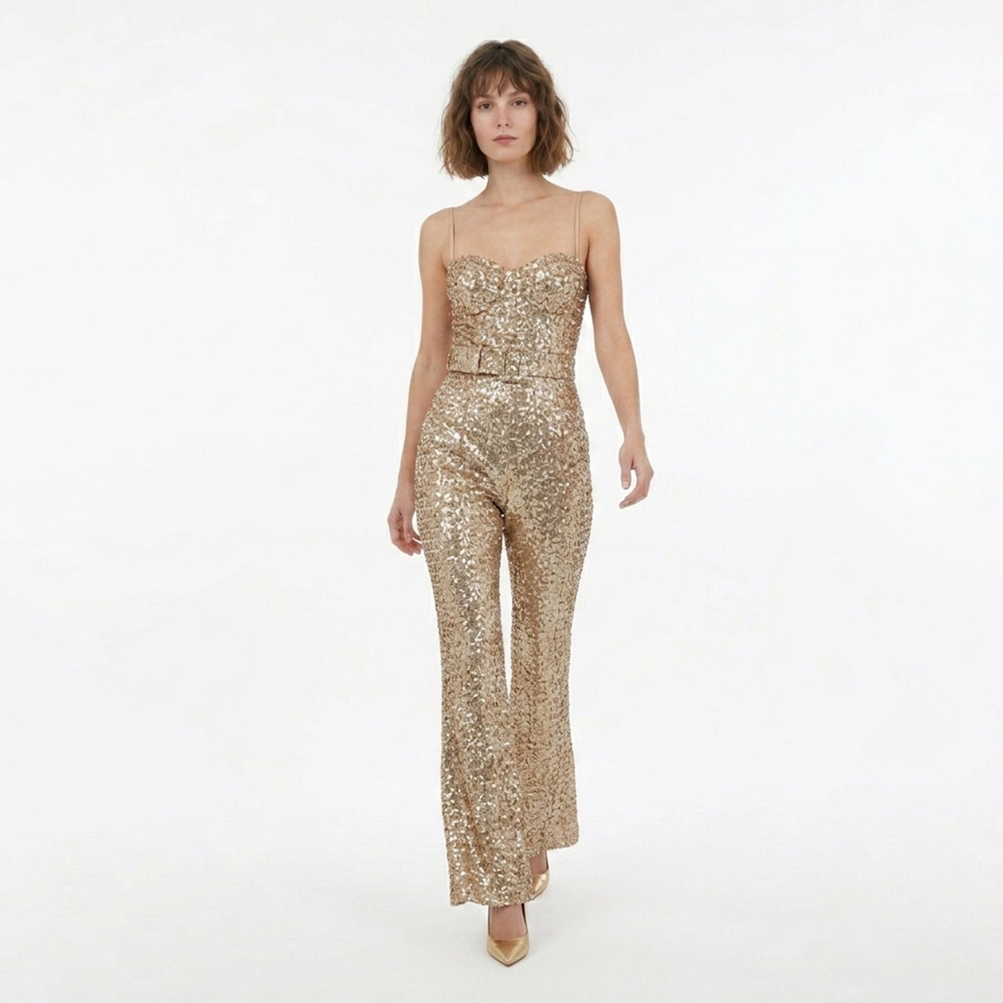 Veloire | Women’s Jumpsuit Belted Waist