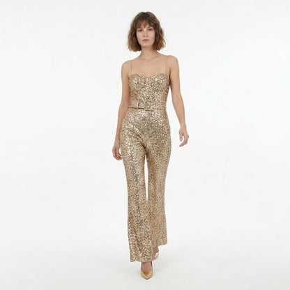 Veloire | Women’s Jumpsuit Belted Waist