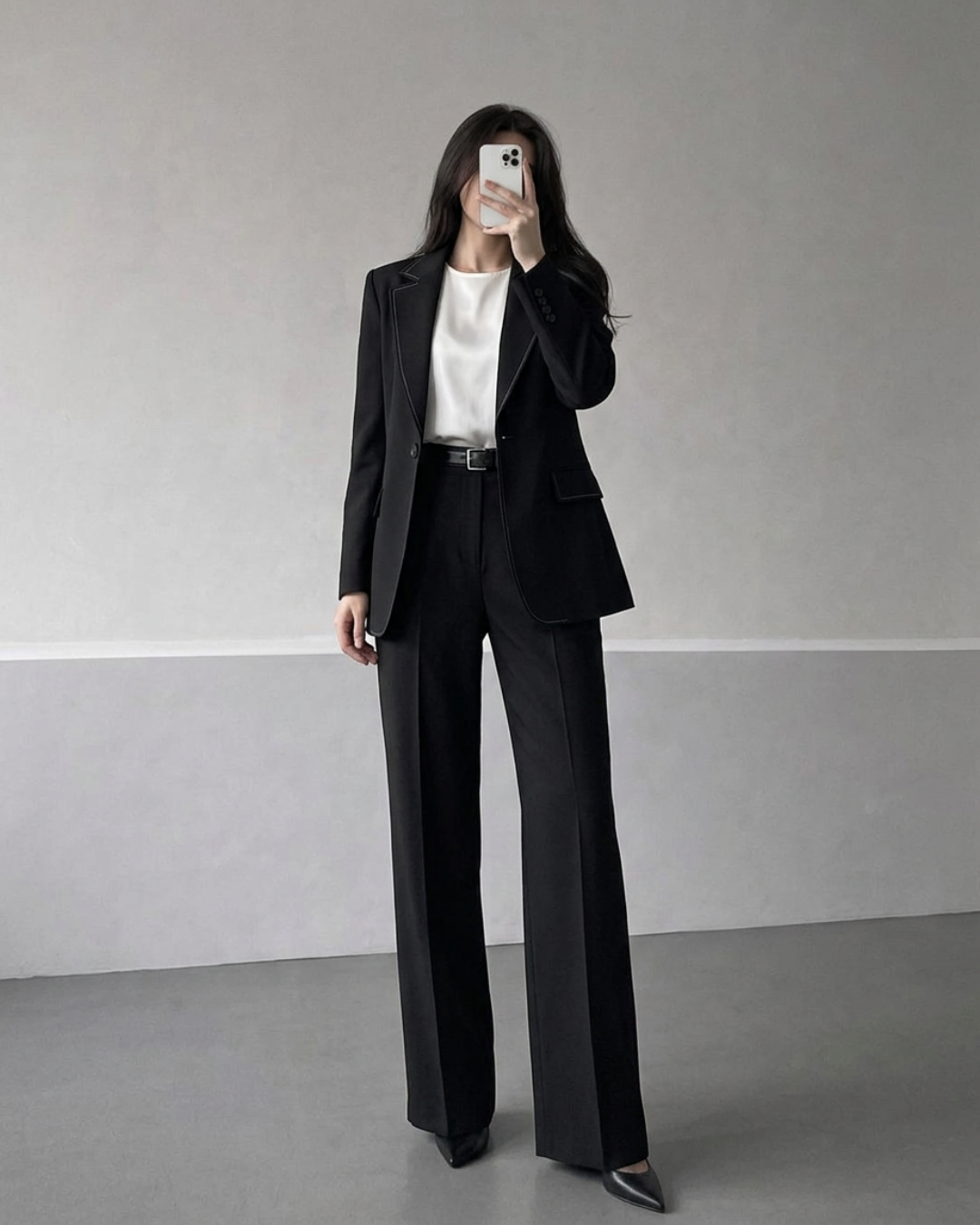 Women's Tailored Trouser Suit Set