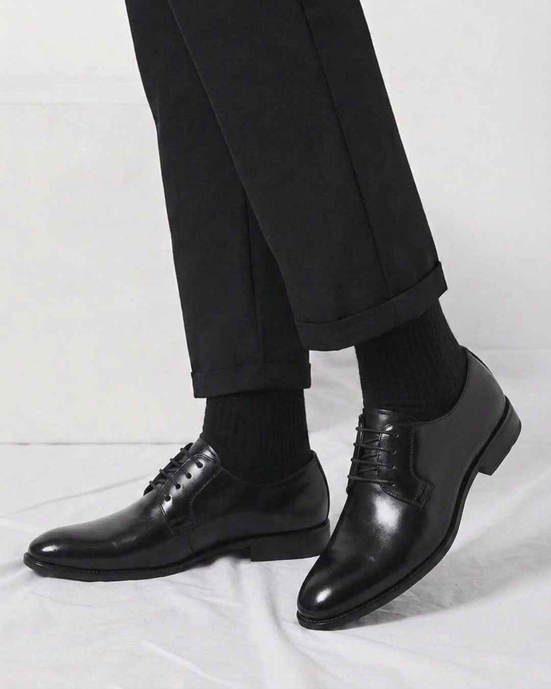 Men's Lace-Up Derby Shoes