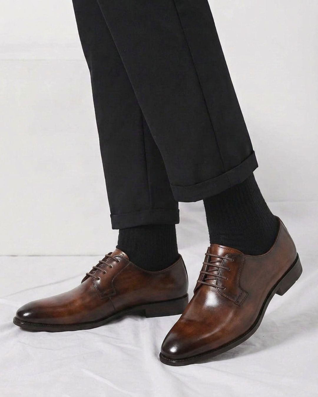 Men's Lace-Up Derby Shoes