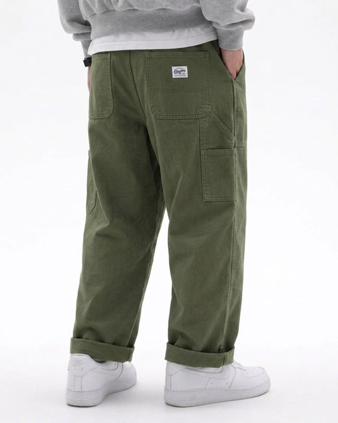 Men's Loose Fit Cargo Trousers