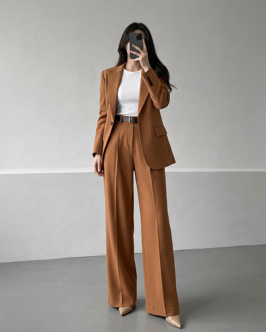 Women's Tailored Trouser Suit Set