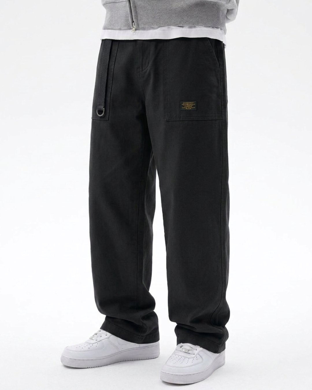 Men's Loose Fit Cargo Trousers