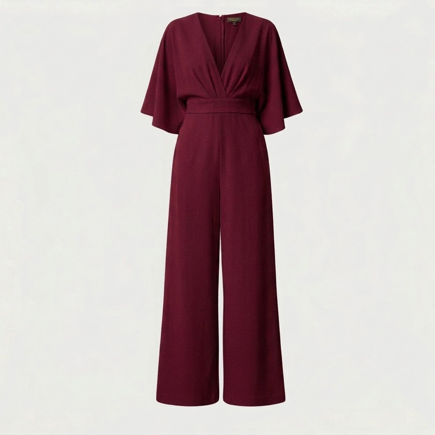 Women's V-Neck Wide Leg Jumpsuit Formal Evening