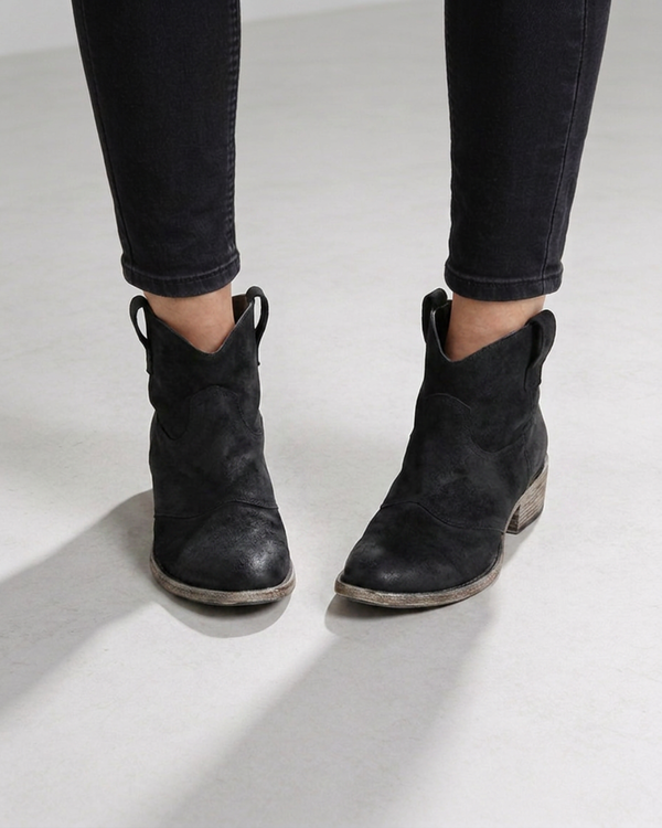Women's Western Cowboy Ankle Boots