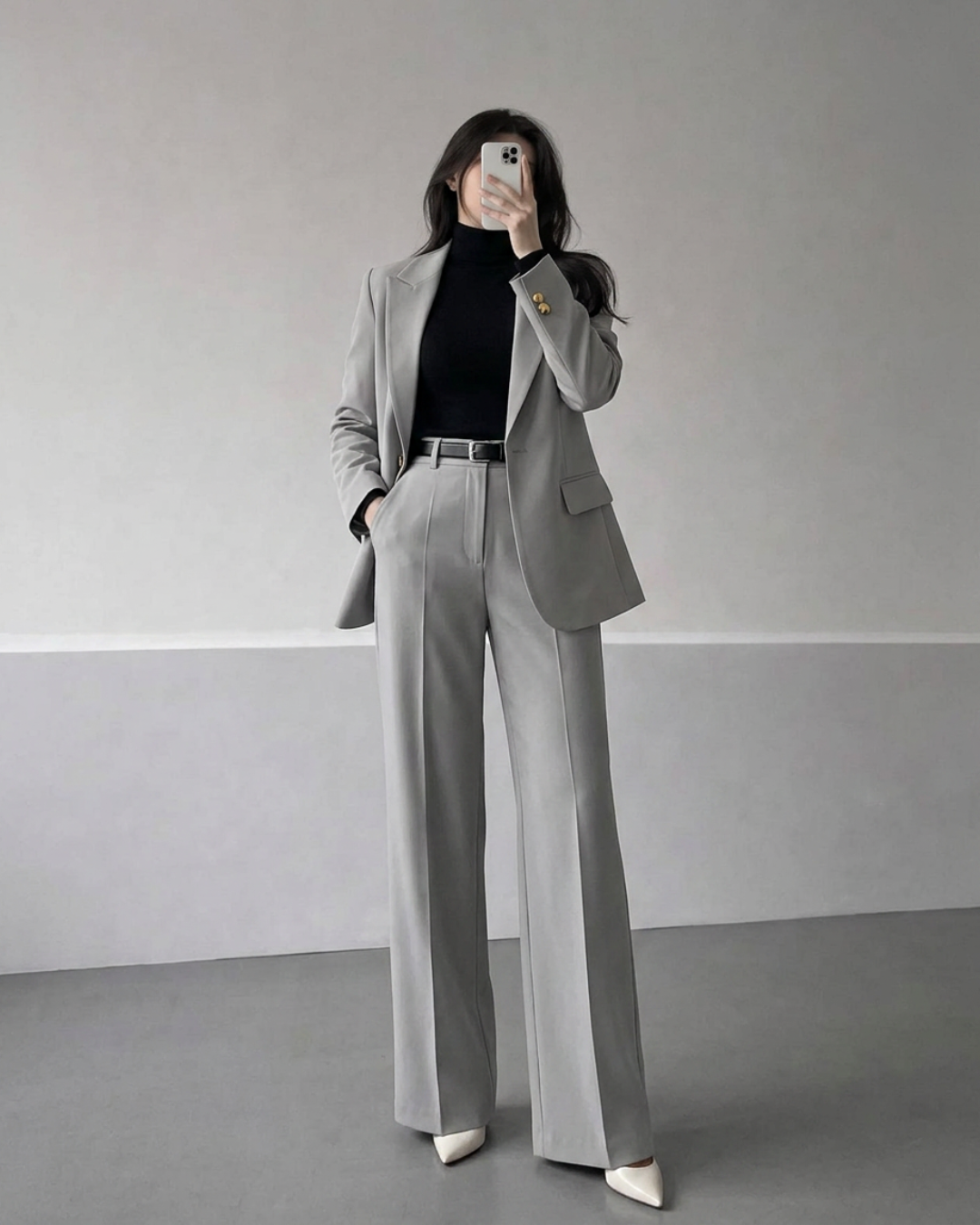Women's Tailored Trouser Suit Set