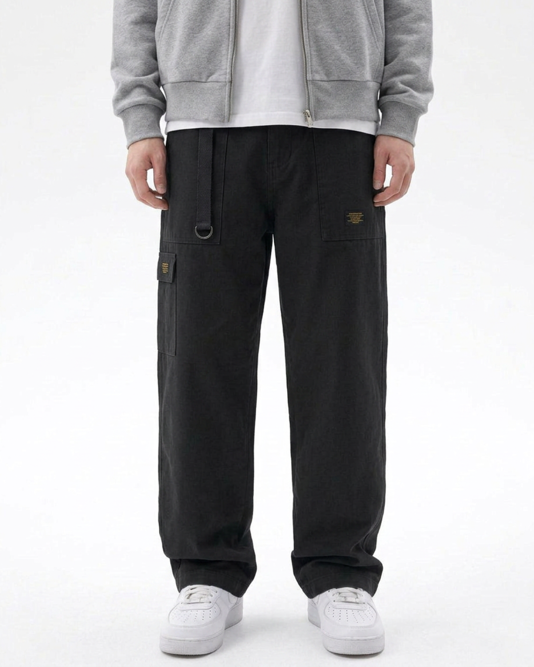 Men's Loose Fit Cargo Trousers