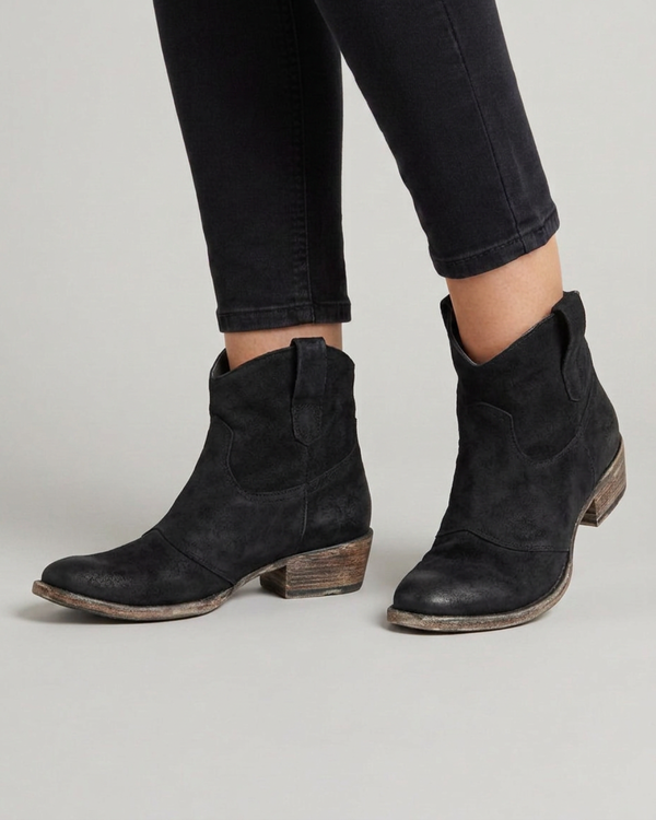 Women's Western Cowboy Ankle Boots