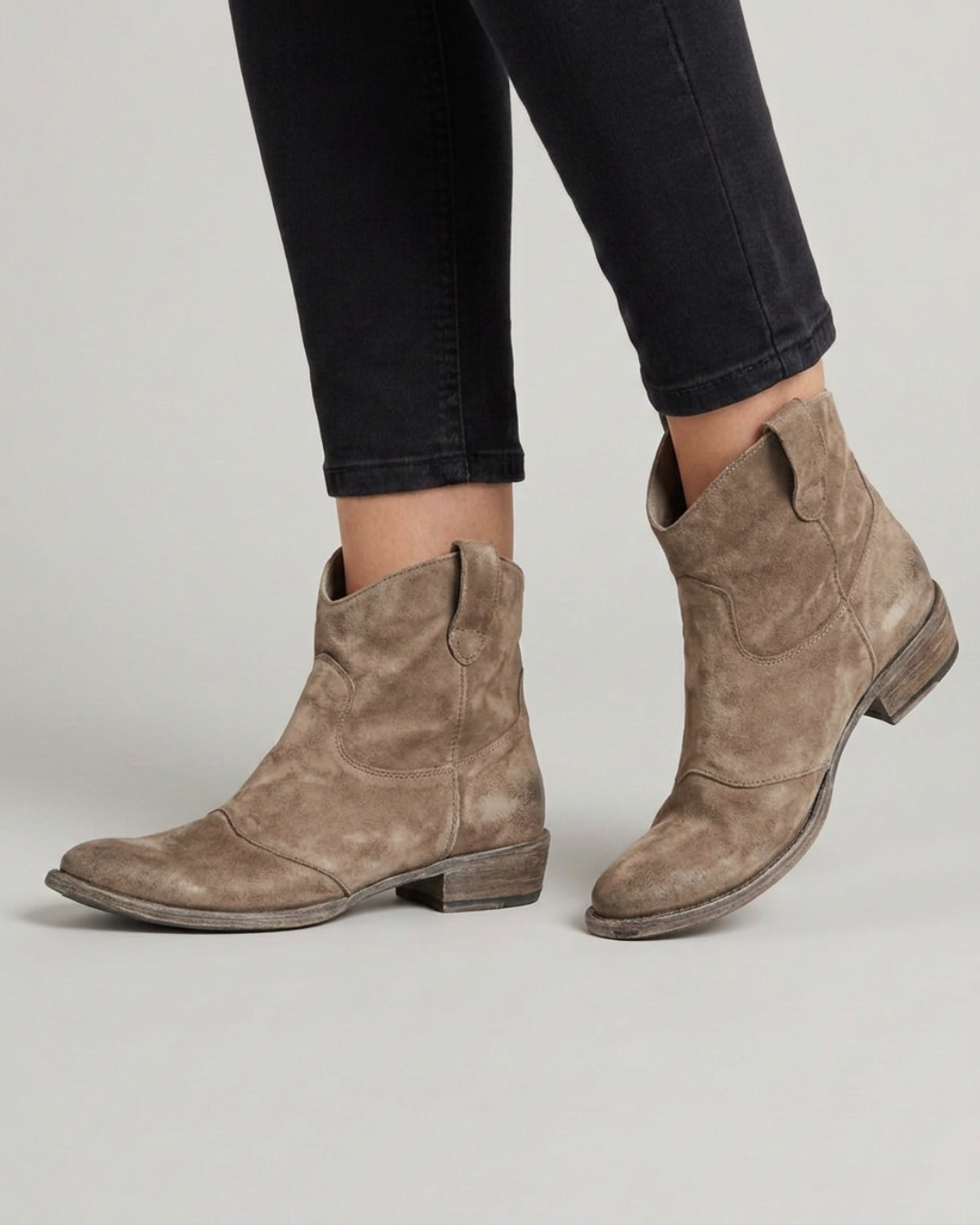Women's Western Cowboy Ankle Boots