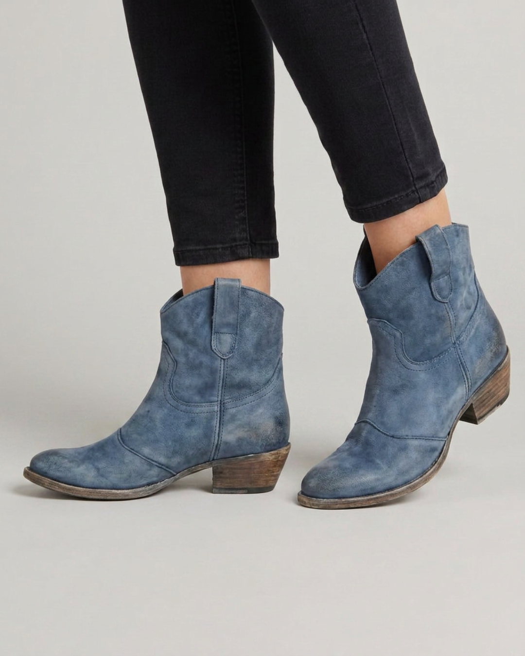 Women's Western Cowboy Ankle Boots
