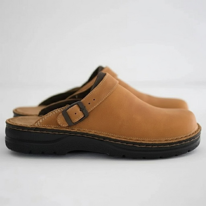 Women's Supportive Comfort Leather Slip On