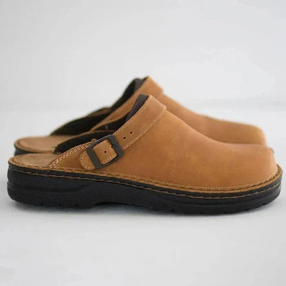Women's Supportive Comfort Leather Slip On