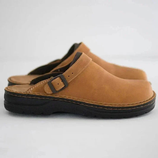 Women's Supportive Comfort Leather Slip On
