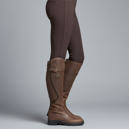 Women's Premium Supportive Comfort Outdoor Riding Leather Boots