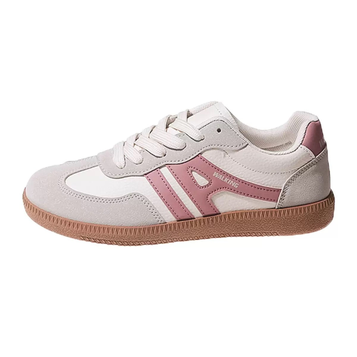Women's Orthopedic Suede Trainers | Wide Fit Everyday Comfort Shoes