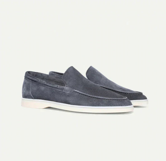 Men's Suede Slip-On Loafers