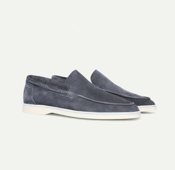 Men's Suede Slip-On Loafers