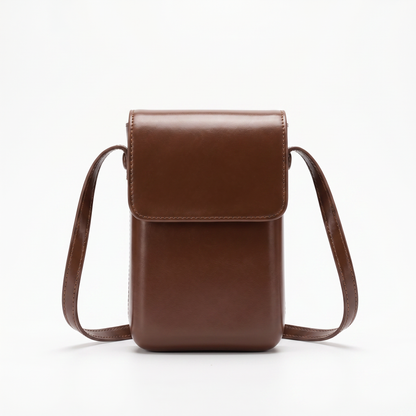 Women's Genuine Leather Crossbody Bag - Bella