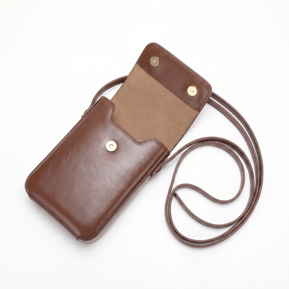 Women's Genuine Leather Crossbody Bag - Bella