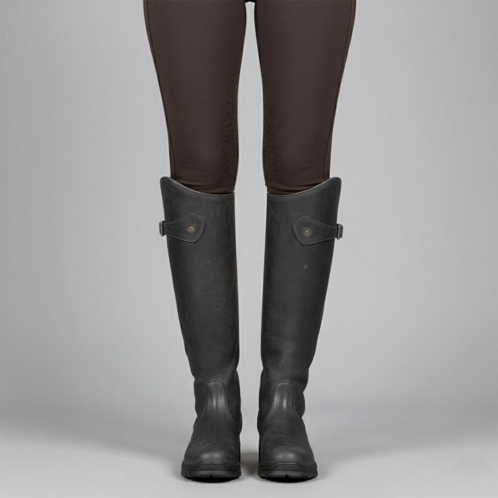 Women's Premium Supportive Comfort Outdoor Riding Leather Boots