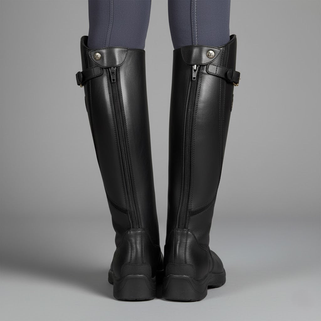 Women's Premium Supportive Comfort Outdoor Riding Leather Boots