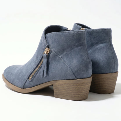 Eliza - Women's Side Zip Ankle Boots