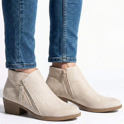 Eliza - Women's Side Zip Ankle Boots