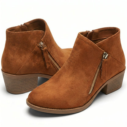 Eliza - Women's Side Zip Ankle Boots