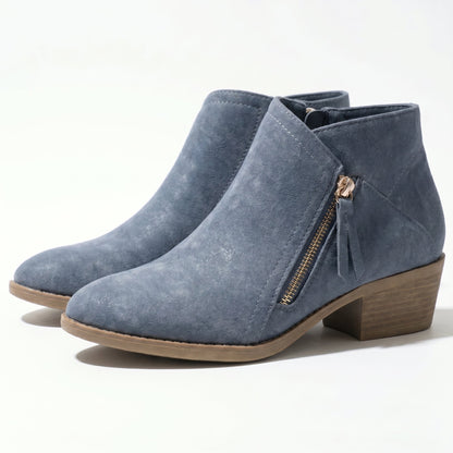 Eliza - Women's Side Zip Ankle Boots
