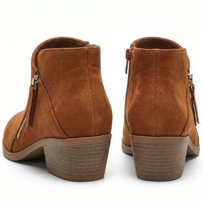 Eliza - Women's Side Zip Ankle Boots