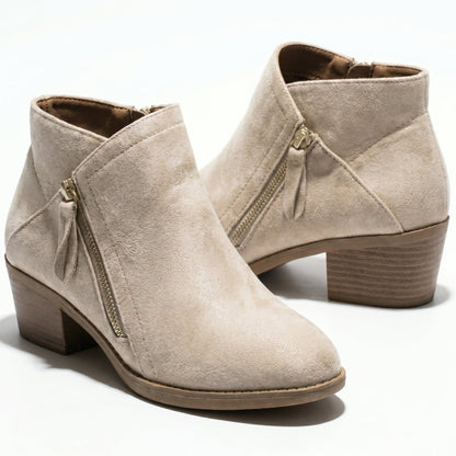 Eliza - Women's Side Zip Ankle Boots