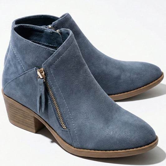 Eliza - Women's Side Zip Ankle Boots